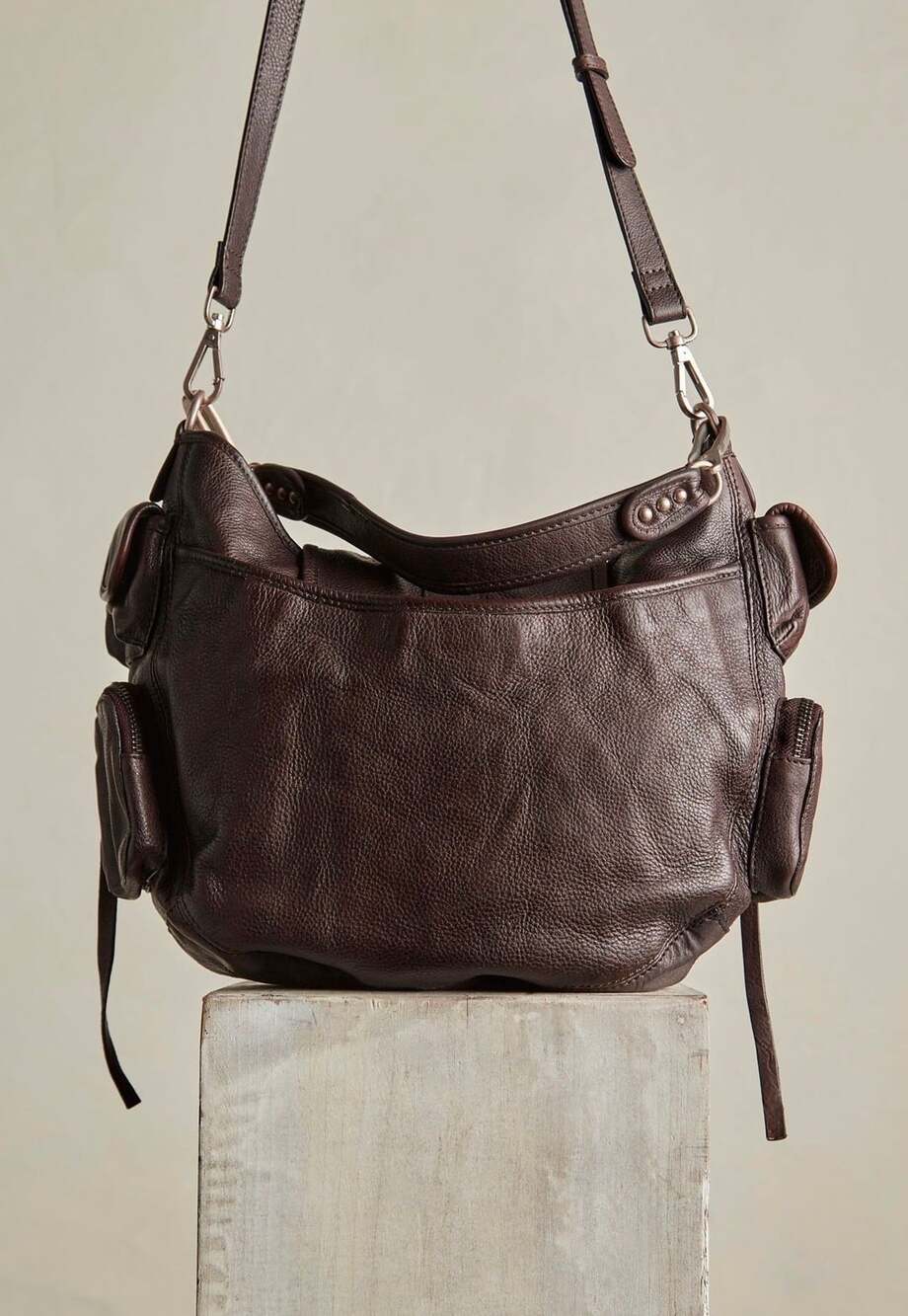 We The Free Baby Asher Tote Espresso Leather NWT - Picture 2 of 9